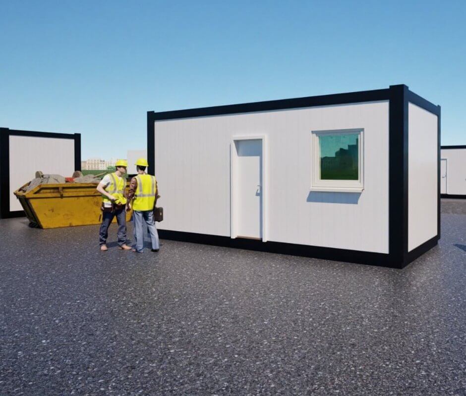 gradjevinski kontejneri na terenu