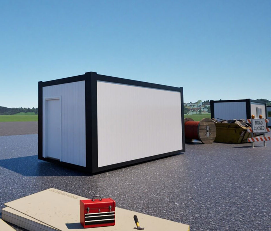 magacinski kontejneri na gradilistu